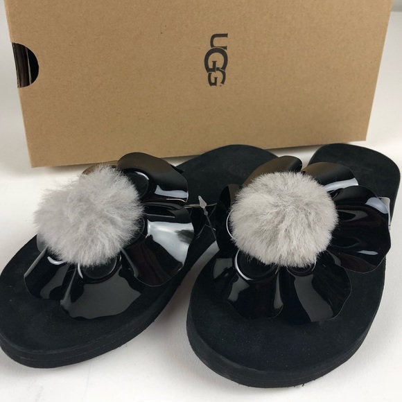 ugg flower flip flops